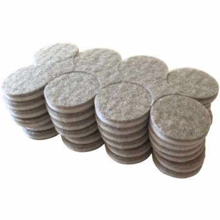 SHEPHERD HDWE. PROD.,. 48PK 1 GRY Felt Pads 6708